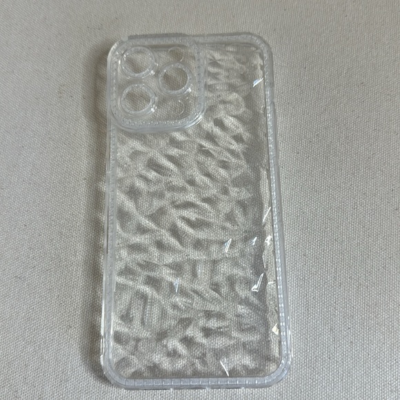 Beautiful New Crystal Clear Diamond Cut Cell Phone Case For iPhone 14 Pro Max - Picture 4 of 15